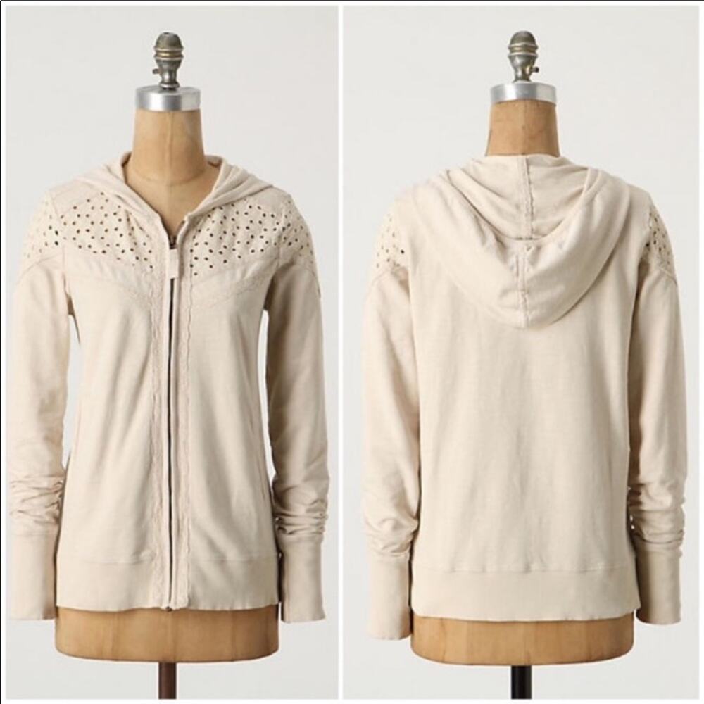 Anthropologie Endive Hoodie by Feather Bone